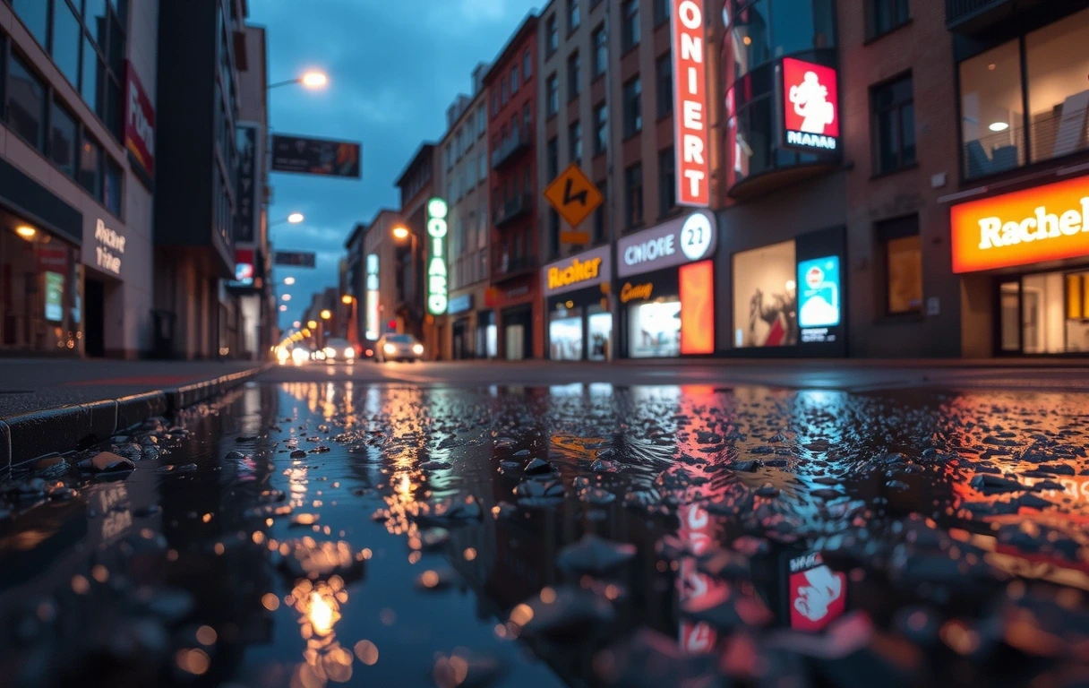 Neon Strategie Atmosphäre